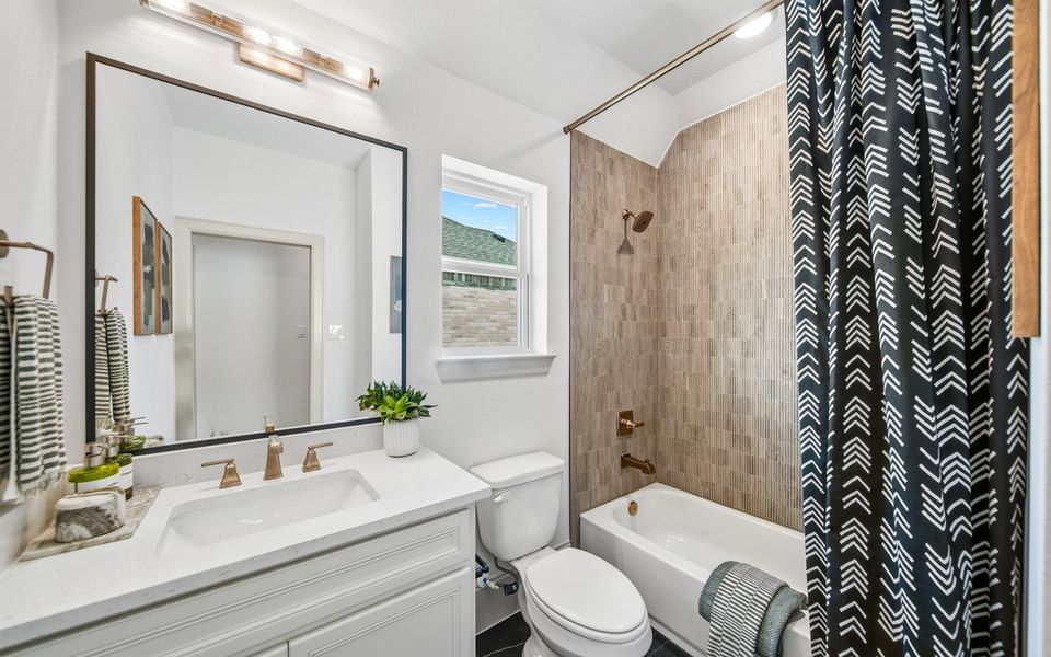 Furnished interior view inside a new home in Midline, Webster (Image 9).