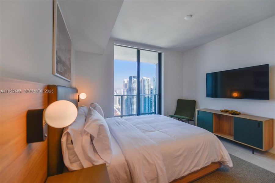 Furnished interior view inside a new home in , Miami (Image 17). Furnished interior view inside a new home in , Miami (Image 17).