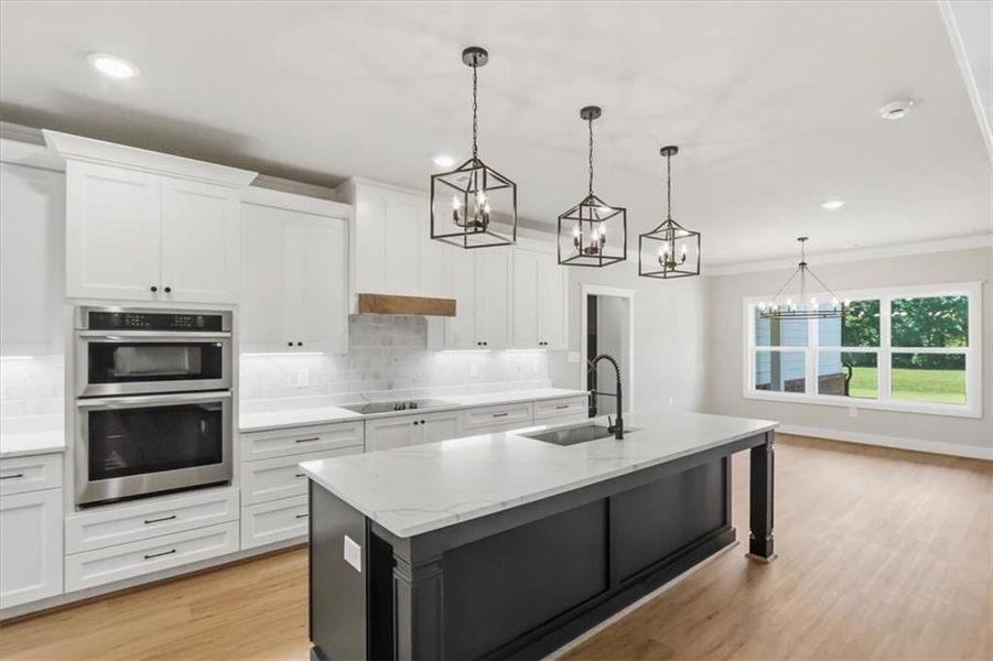 Furnished interior view inside a new home in , Monroe (Image 9). Furnished interior view inside a new home in , Monroe (Image 9).