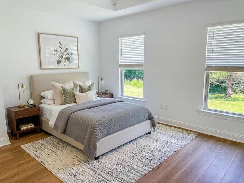 Furnished interior view inside a new home in Young Oaks, Crestview (Image 7).