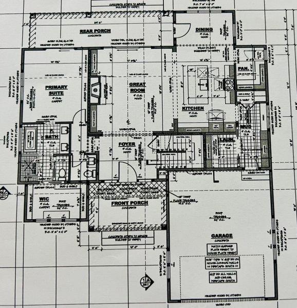2D floor plan layout of this home in , Hanahan, SC (Image 6).