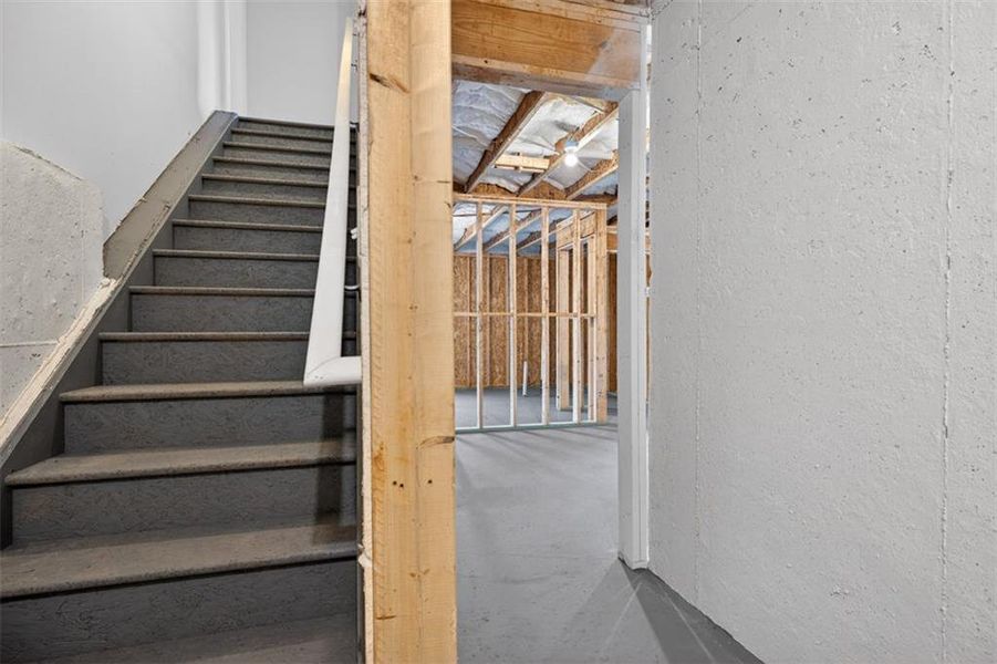 In-progress construction of a new home in Sanders Park, Austell, GA (Image 43).