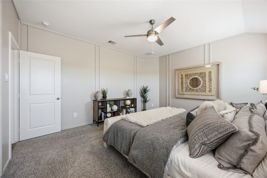 Furnished interior view inside a new home in , Houston (Image 4).
