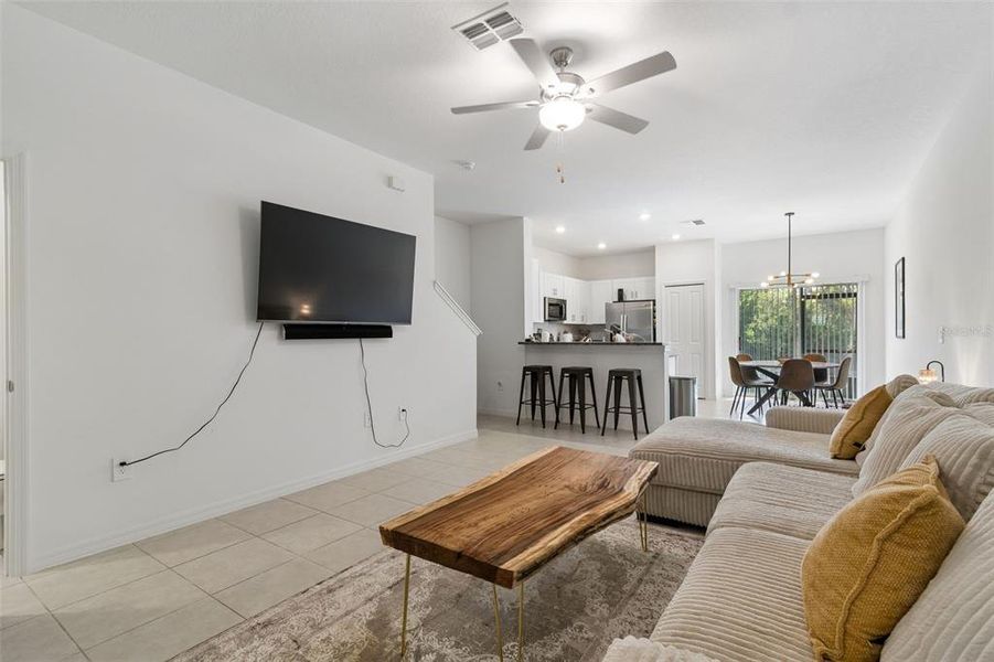 Furnished interior view inside a new home in , Land O' Lakes (Image 5).