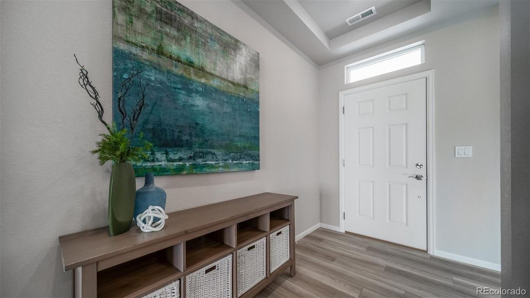 Furnished interior view inside a new home in , Aurora (Image 12).