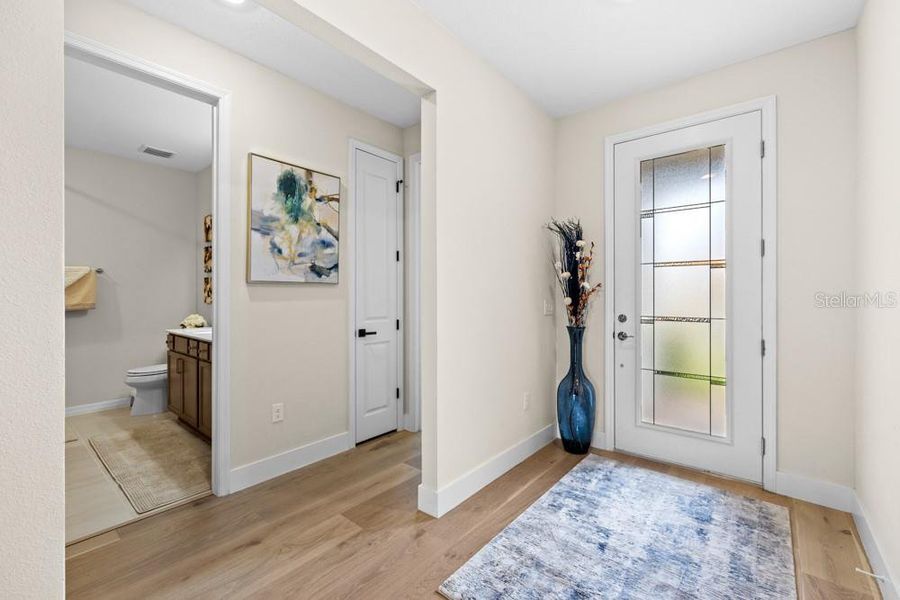Furnished interior view inside a new home in Foothills Preserve, Mount Dora (Image 9).
