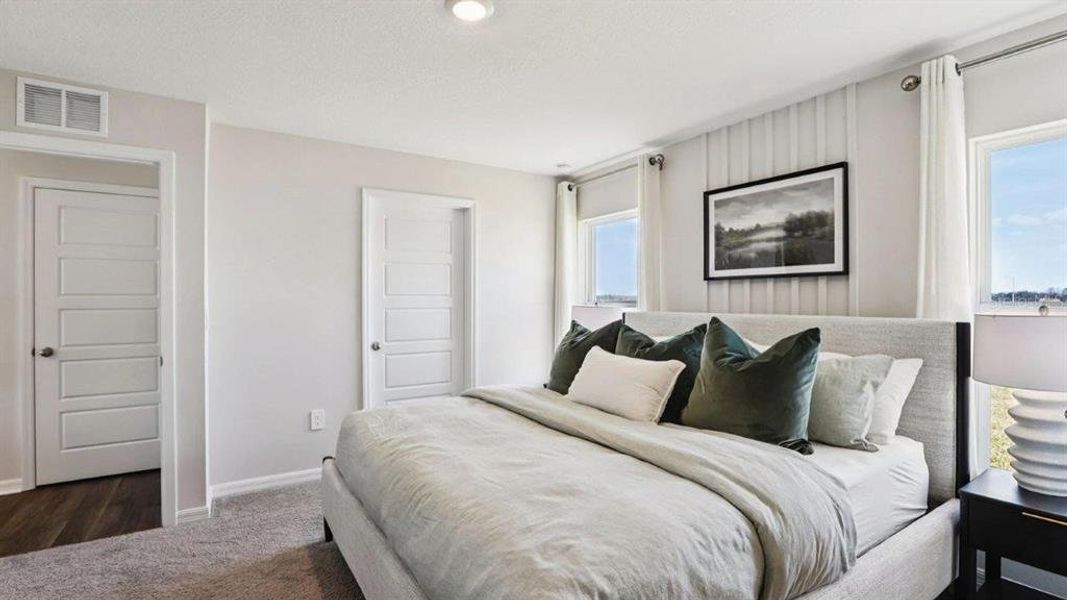 Furnished interior view inside a new home in Lake Deer Estates, Poinciana (Image 19).