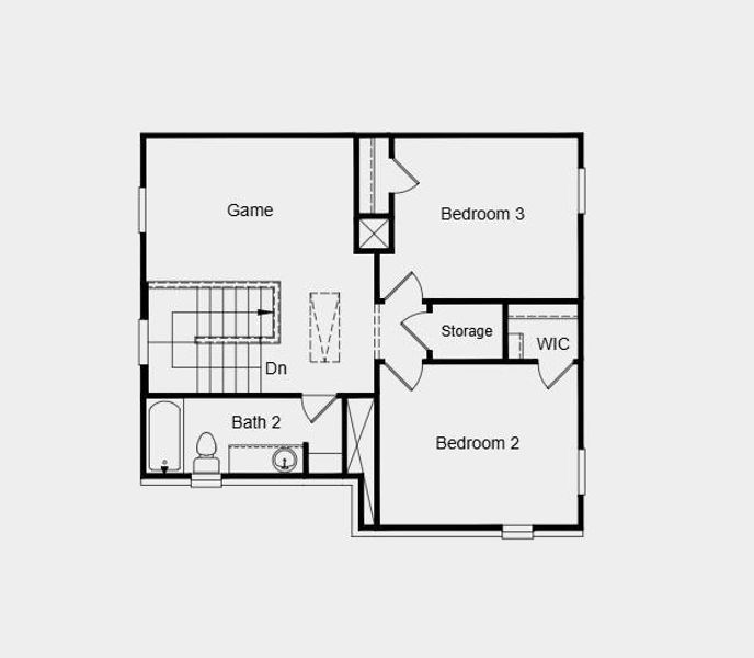 Floor Plan - Second Floor