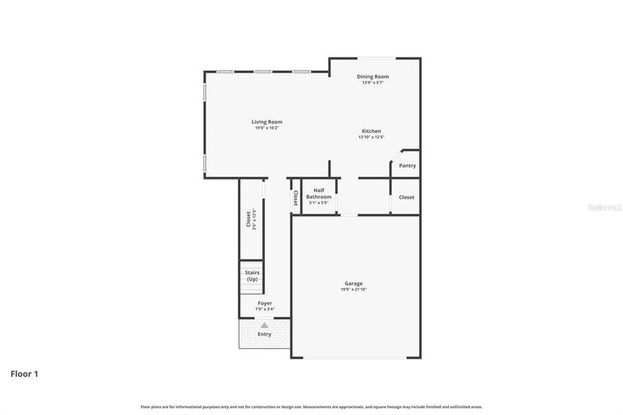 2D floor plan layout of this home in , Palm Coast, FL (Image 6).