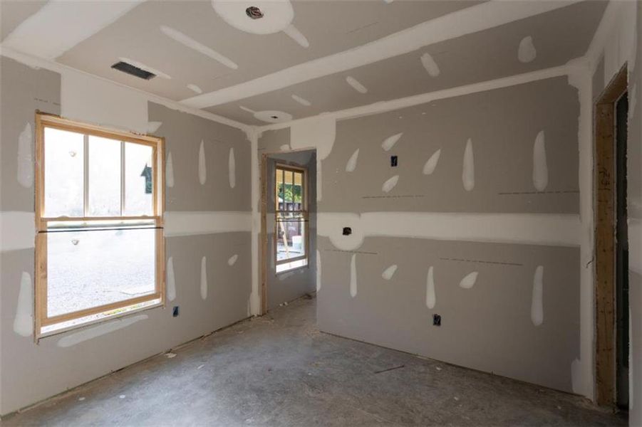 In-progress construction of a new home in , Social Circle, GA (Image 9).