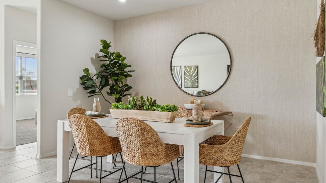 Furnished interior view inside a new home in Heartland Ranch, Coolidge (Image 17).