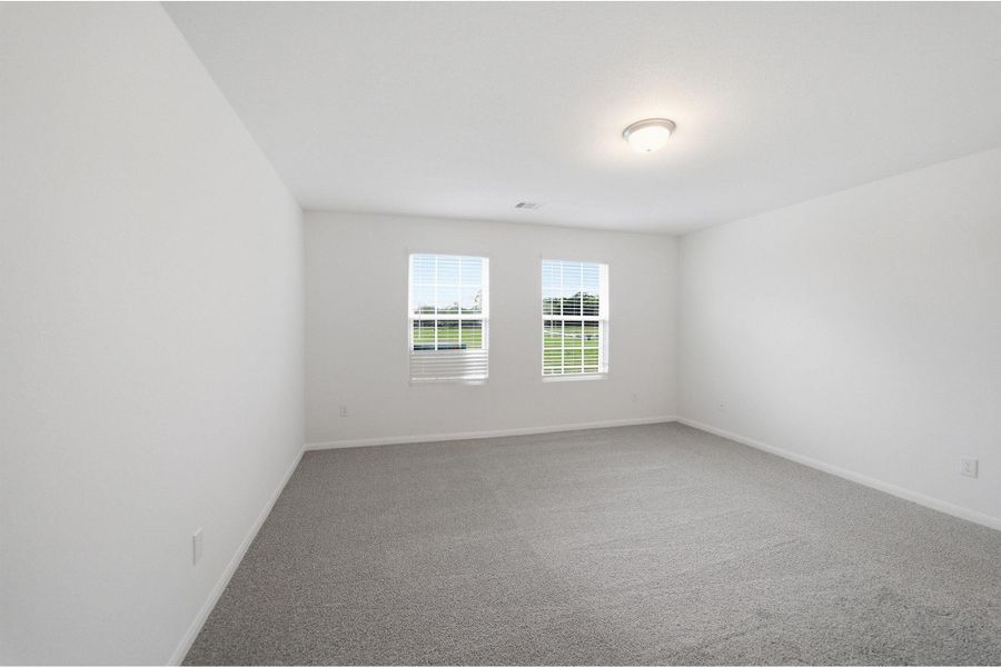 Spacious, unfurnished interior of a new home in The Canopies, Splendora (Image 23).