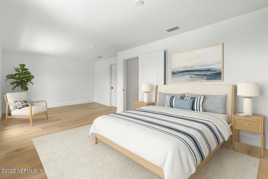 Furnished interior view inside a new home in , St. Augustine (Image 9).