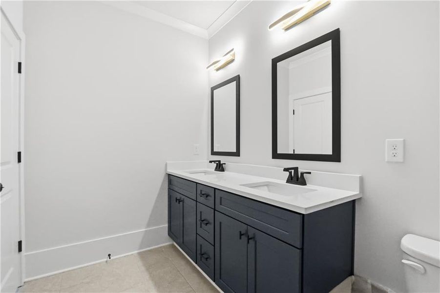 Furnished interior view inside a new home in , Braselton (Image 12). Furnished interior view inside a new home in , Braselton (Image 12).