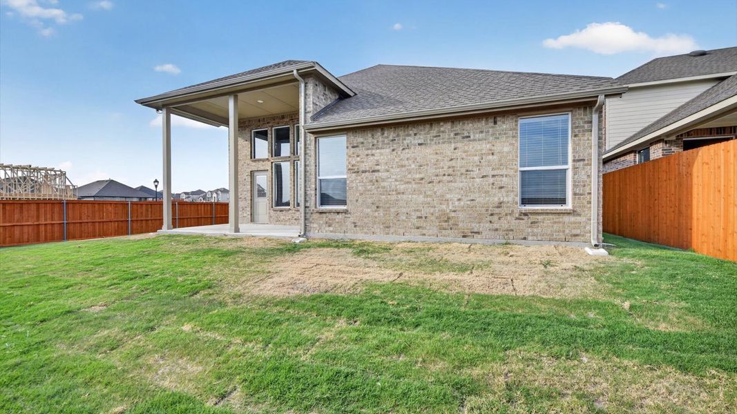 Representative exterior details of a home built from the Juniper by D.R. Horton in Morningstar, Aledo (Image 21). Representative exterior details of a home built from the Juniper by D.R. Horton in Morningstar, Aledo (Image 21).