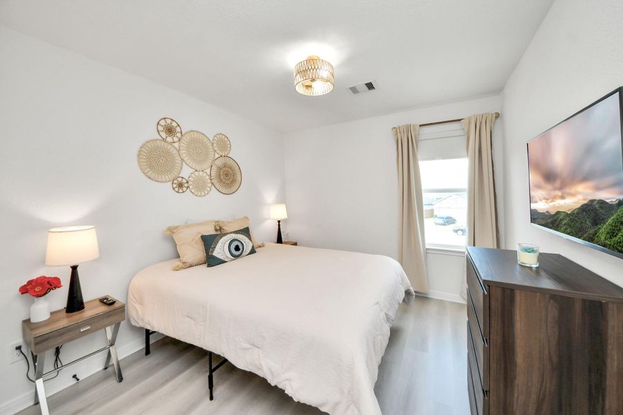Furnished interior view inside a new home in , Cypress (Image 12).