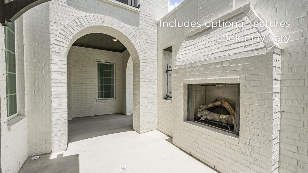Exterior details and patio area of a home in , Manvel (Image 4). Exterior details and patio area of a home in , Manvel (Image 4).