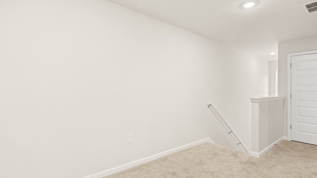 Spacious, unfurnished interior of a new home in Young's Crossing, Stone Mountain (Image 17). Spacious, unfurnished interior of a new home in Young's Crossing, Stone Mountain (Image 17).