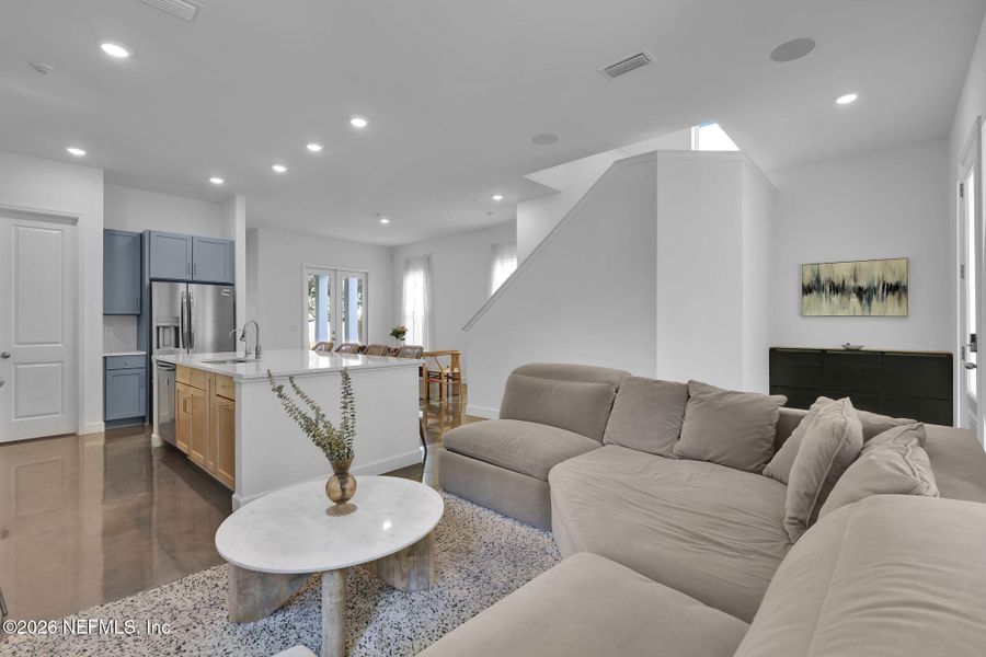 Furnished interior view inside a new home in , Jacksonville (Image 7).