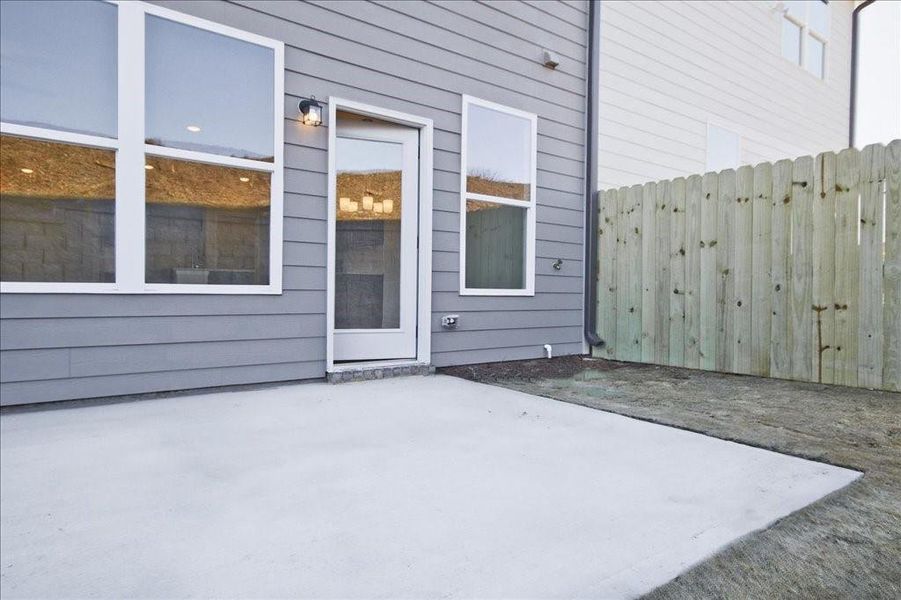 Exterior details and patio area of a home in , Gainesville (Image 3). Exterior details and patio area of a home in , Gainesville (Image 3).