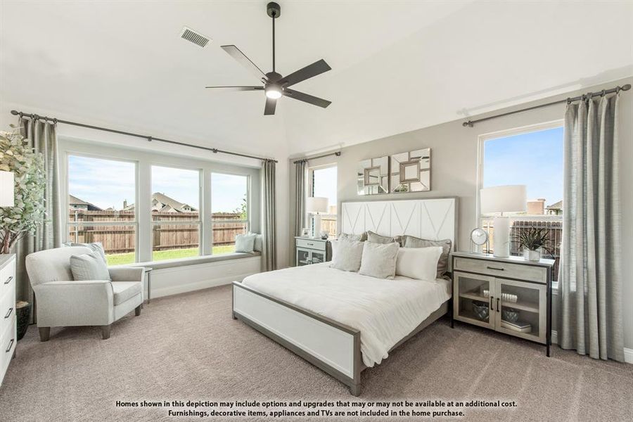 Furnished interior view inside a new home in Abe's Landing, Granbury (Image 19).