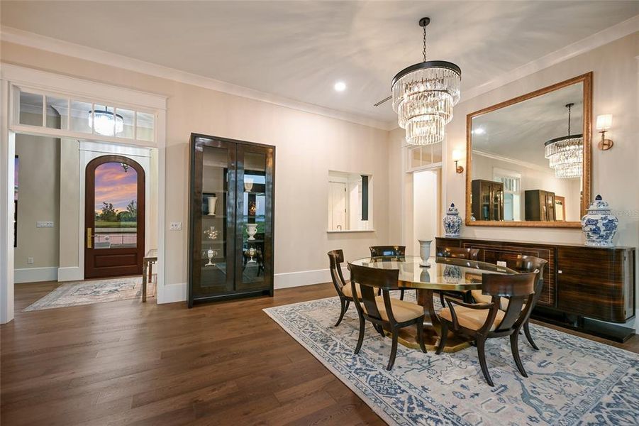 Furnished interior view inside a new home in , Palmetto (Image 38).