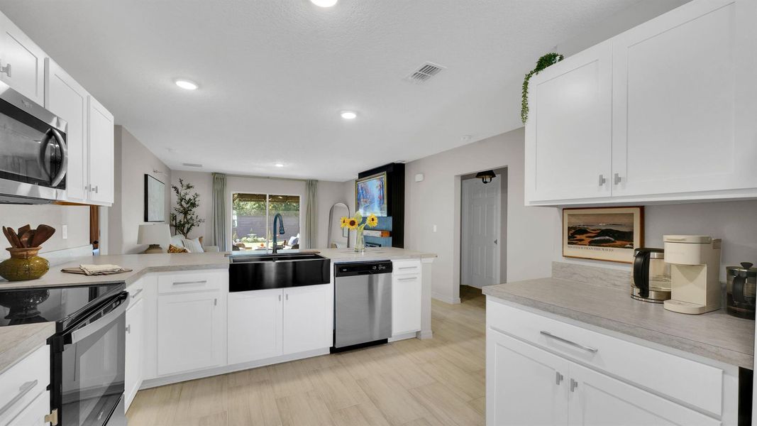 Furnished interior view inside a new home in , Port St. Lucie (Image 15). Furnished interior view inside a new home in , Port St. Lucie (Image 15).