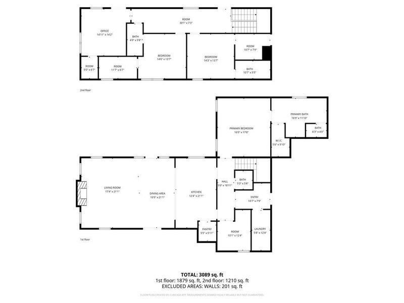 2D floor plan layout of this home in , Watkinsville, GA (Image 5).
