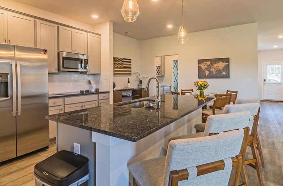 Furnished interior view inside a new home in Conner Springs, Social Circle (Image 7).