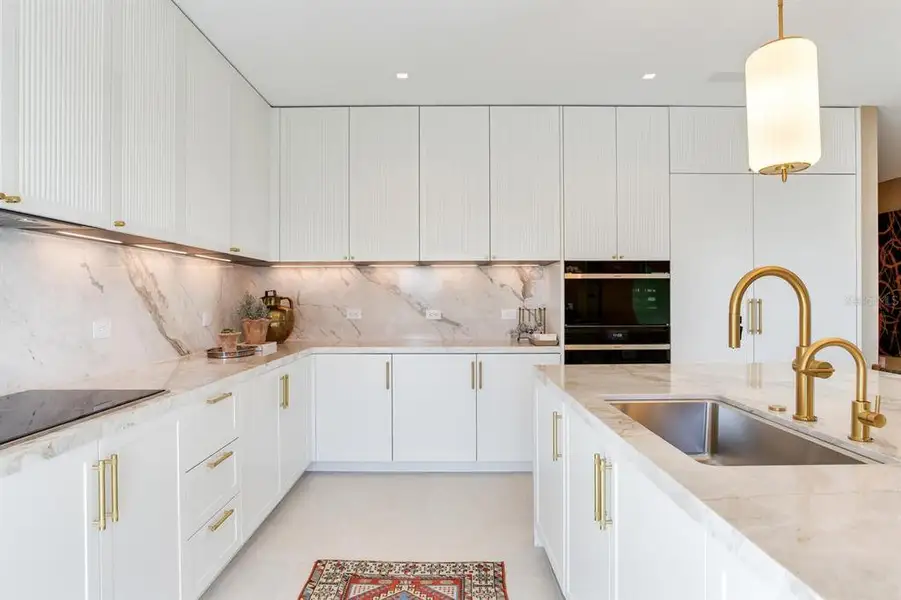 Furnished interior view inside a new home in The Ritz-Carlton Residences, Tampa (Image 54).