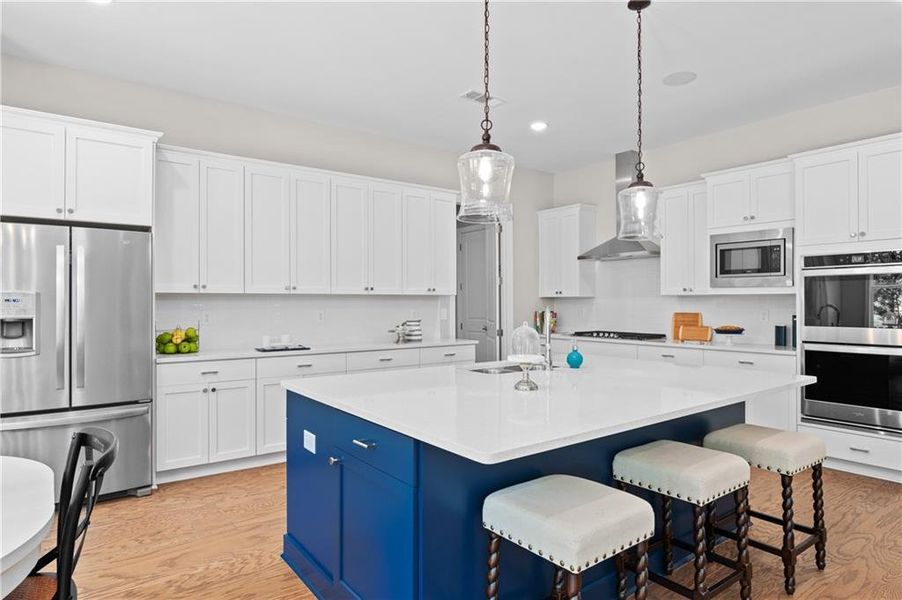 Furnished interior view inside a new home in , Cumming (Image 44).