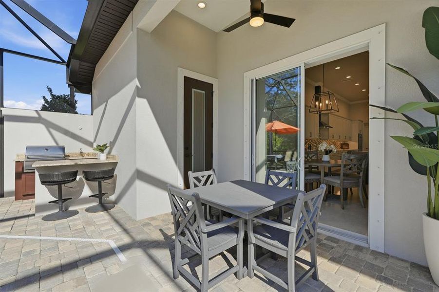 Exterior details and patio area of a home in , Palm Coast (Image 30).