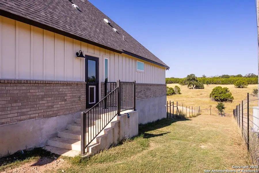 Exterior details and patio area of a home in , Kerrville (Image 3). Exterior details and patio area of a home in , Kerrville (Image 3).