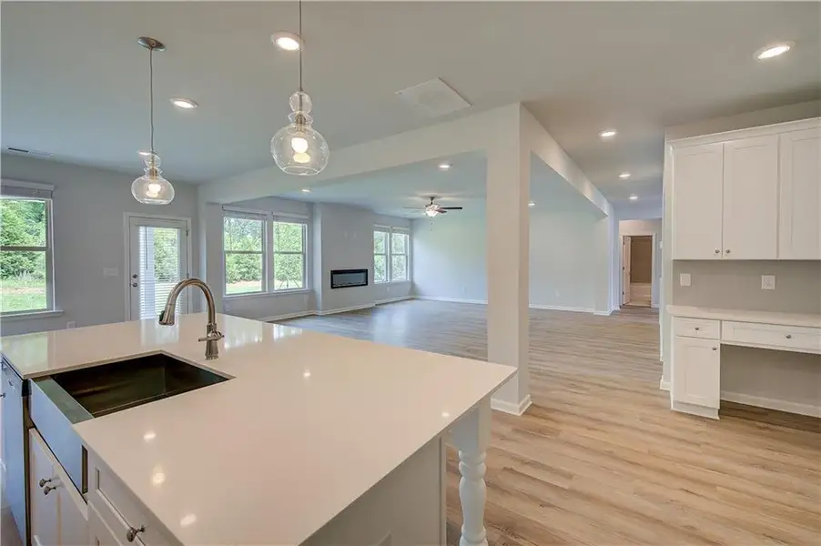 Furnished interior view inside a new home in Adagio, Dacula (Image 6).
