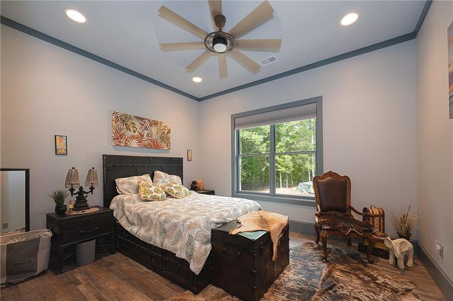 Furnished interior view inside a new home in , Gainesville (Image 24). Furnished interior view inside a new home in , Gainesville (Image 24).