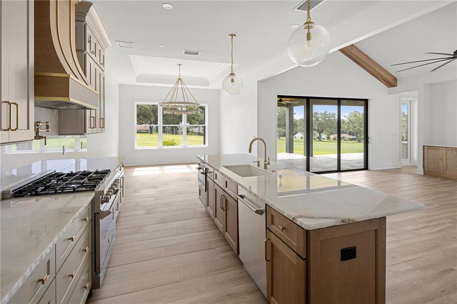 Furnished interior view inside a new home in , Ocala (Image 38).