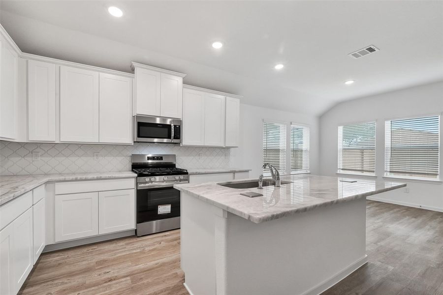 Furnished interior view inside a new home in Rollingbrook Estates, Baytown (Image 15).