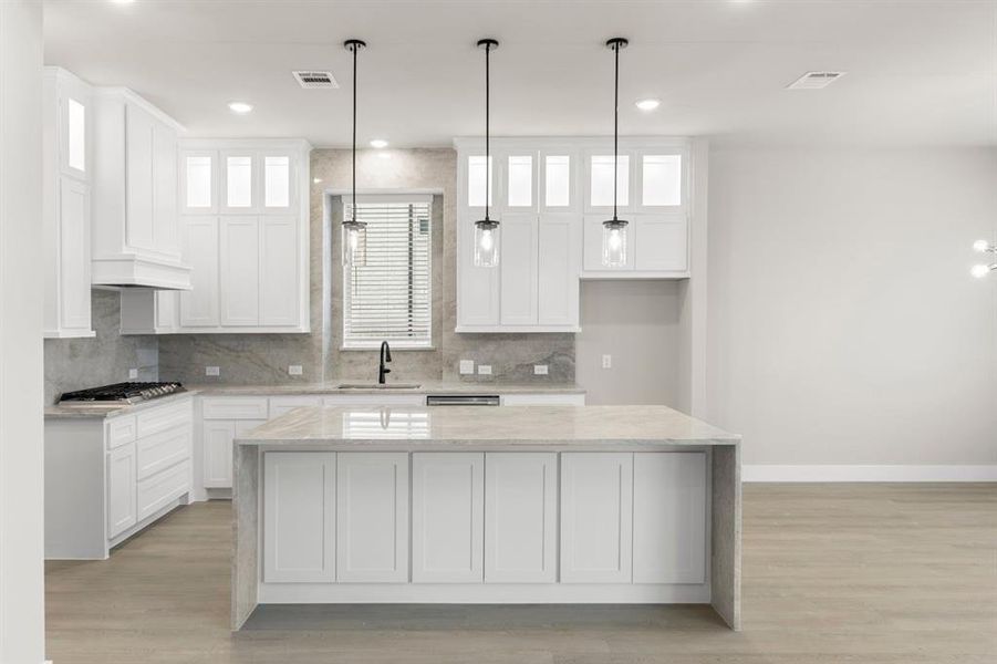 Furnished interior view inside a new home in Cambridge Estates - Harwood, Prosper (Image 12).