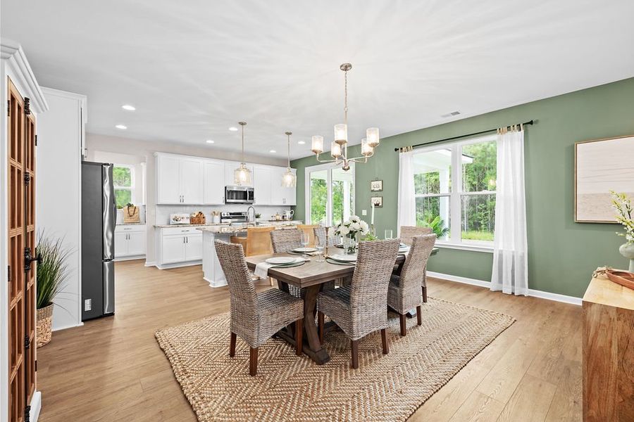 Representative furnished interior of a home built from the The Wilmington by Smith Family Homes in Savannah Highlands, Savannah (Image 7).