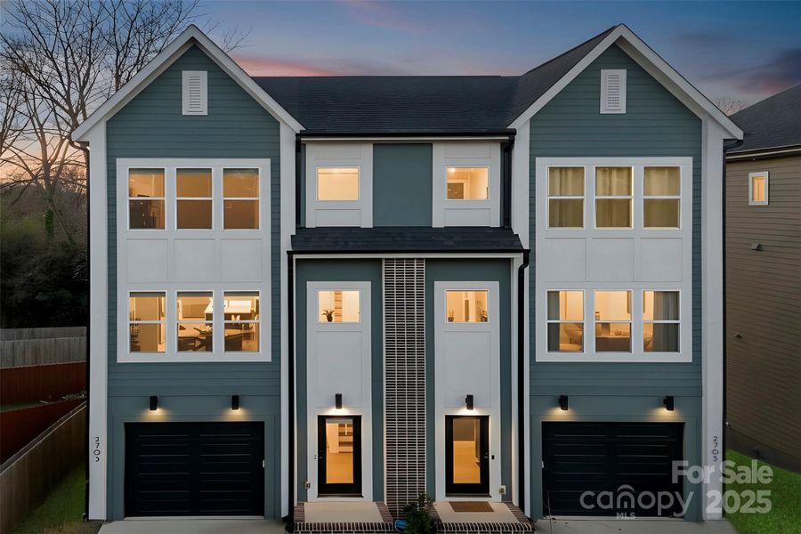 Front exterior of a new home in , Charlotte, NC, highlighting curb appeal (Image 20).