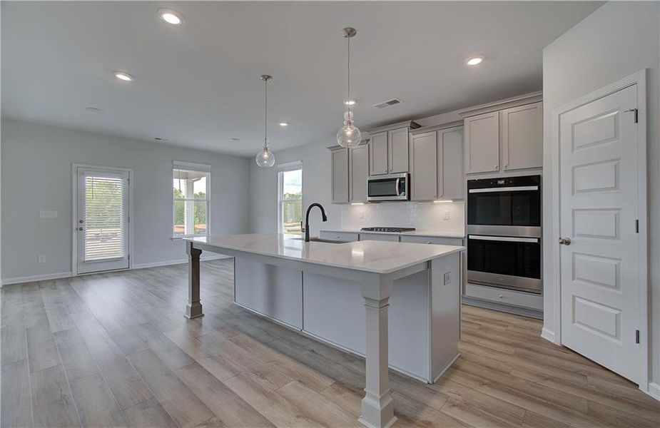 Furnished interior view inside a new home in Copperfield, Locust Grove (Image 10).