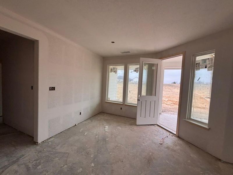 In-progress construction of a new home in Fairview Meadows, New Fairview, TX (Image 10).