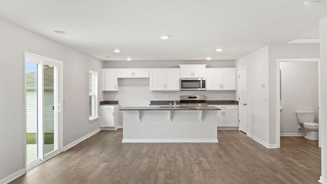 Spacious, unfurnished interior of a new home in Harrier Point, Woodruff (Image 19).