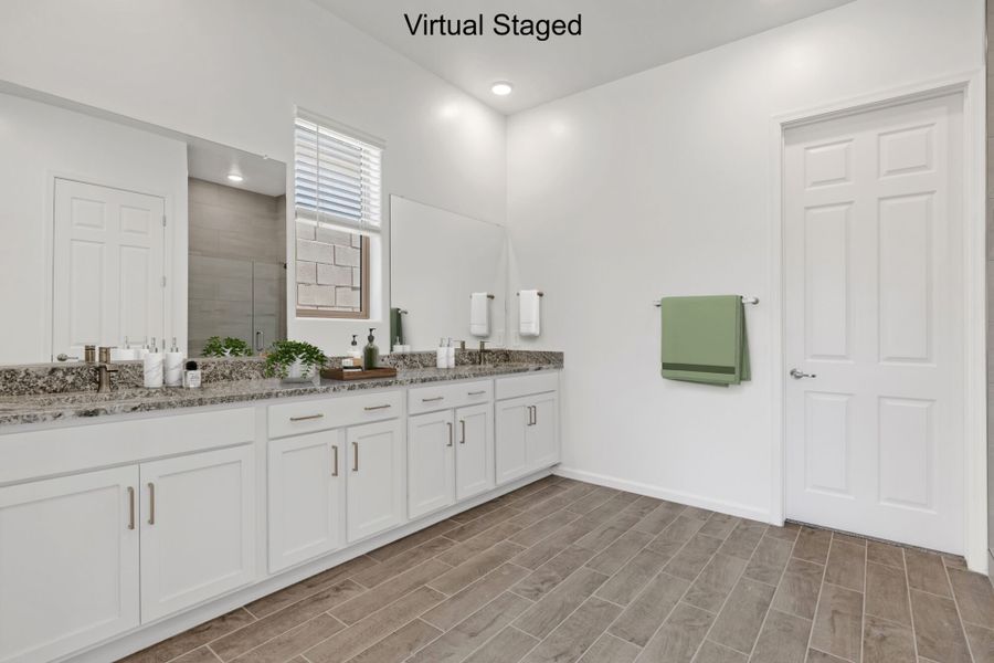 Furnished interior view inside a new home in Saguaro Reserve II, Marana (Image 9).
