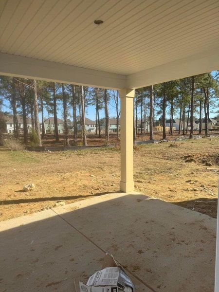 Exterior details and patio area of a home in Abbey Walk, Moncks Corner (Image 3).