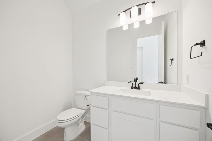 Furnished interior view inside a new home in Newman Village Townhomes, Frisco (Image 14).