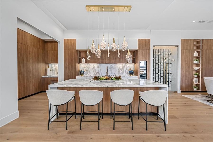 Furnished interior view inside a new home in , Southlake (Image 8).