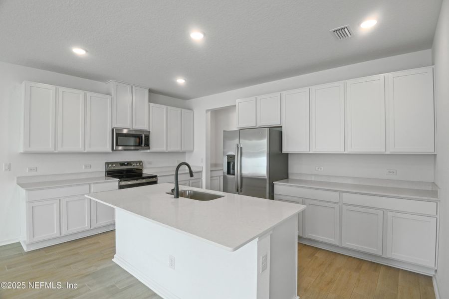 Furnished interior view inside a new home in , Jacksonville (Image 3).