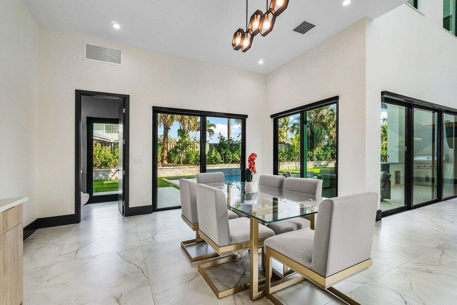 Furnished interior view inside a new home in , Juno Beach (Image 63).