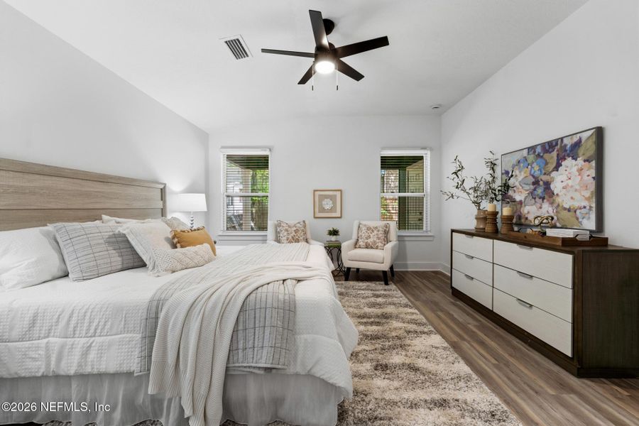 Furnished interior view inside a new home in , Jacksonville (Image 16).